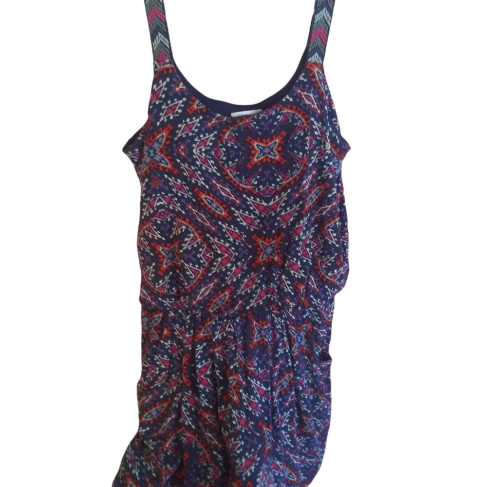 Girls blue Romper